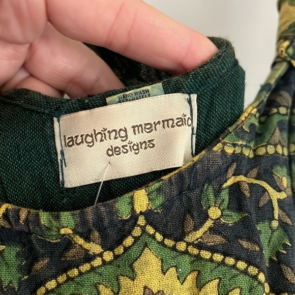 Handmade laughing mermaids harem jumpsuit overalls - Picture 6 of 7